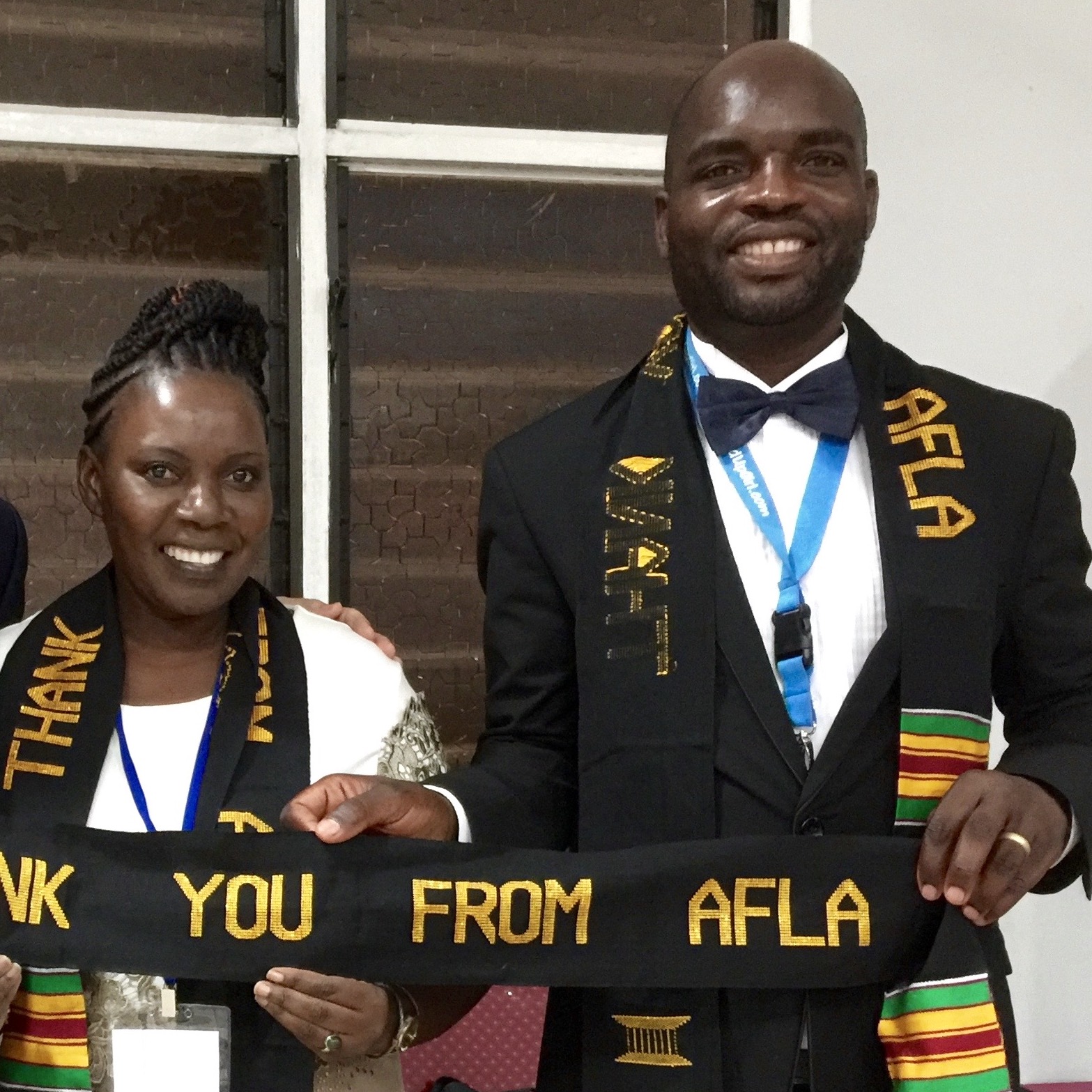 Pastor Edward y Barbara Mwansa